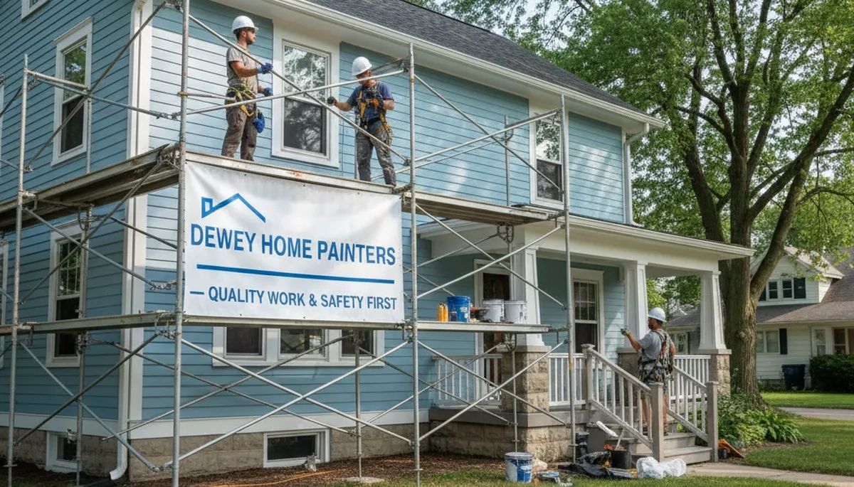 Champaign, IL painting contractor providing professional interior and exterior painting services