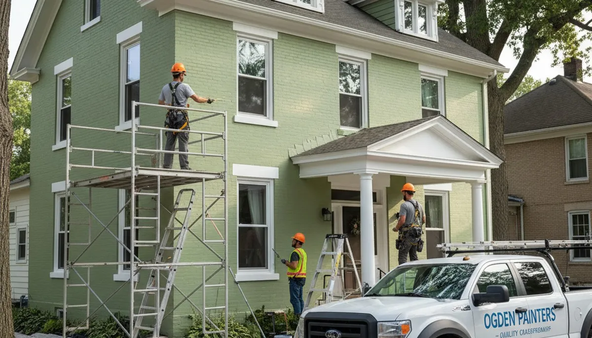 Professional painters serving Champaign, IL for interior and exterior painting projects