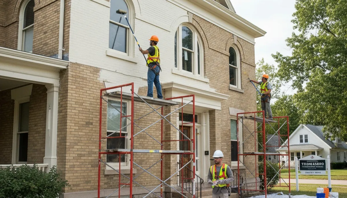 Professional painters serving Champaign, IL for residential and commercial painting projects