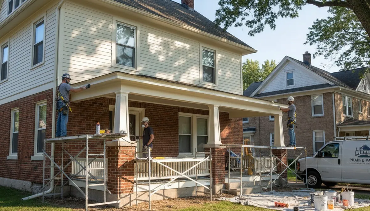 Professional painting service in Champaign, IL for interior and exterior home painting projects