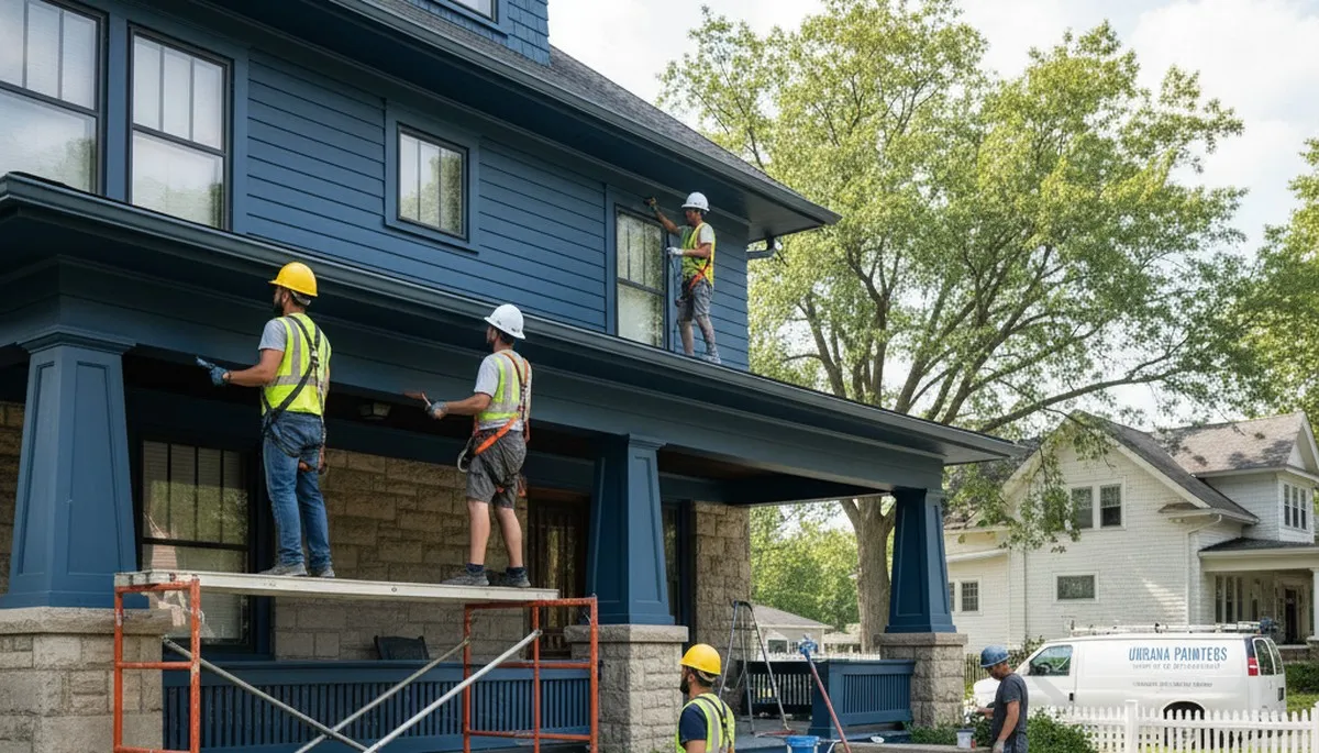 Painting contractor in Champaign, IL serving residential and commercial projects